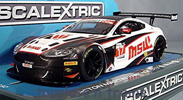 Scalextric Aston Martin Vantage GT3 C3844 Slot Cars at TopSlots