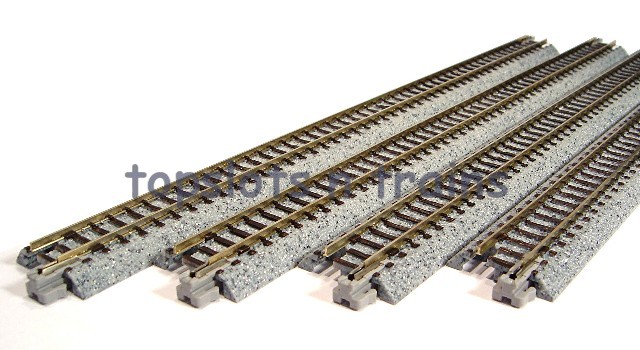 n scale train track