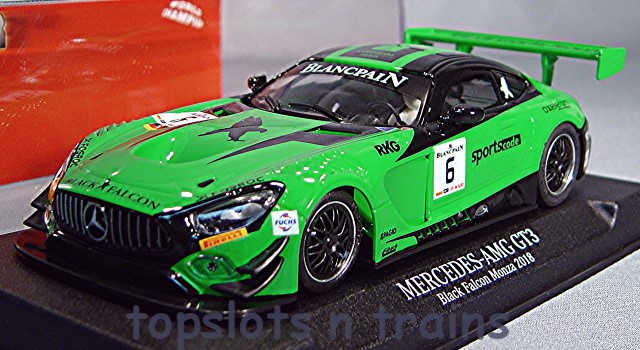 Nsr Mercedes Amg Gt3 0107 Aw Black Falcon Slot Cars At Topslots